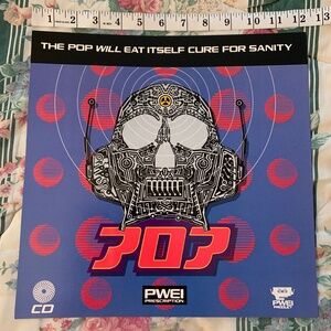 Pop Will Eat Itself "Cure For Sanity" poster/flat